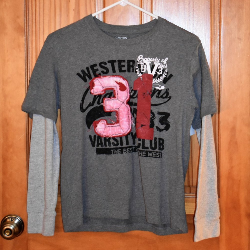 *3 for 20* Canyon River Blues Boys' Gray Shirt